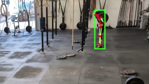Back squat clip