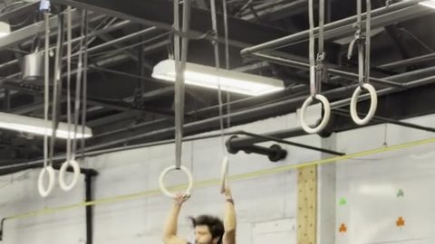 Ring muscle-up clip
